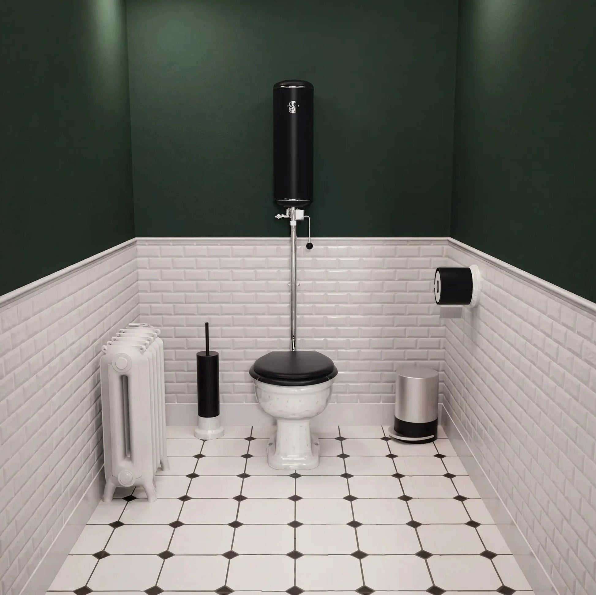 Salle de bain vintage avec WC rétro L'Original Griffon
