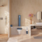 Le Tube WC complet suspendu