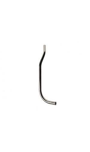 Tubo di scarico in ottone cromato