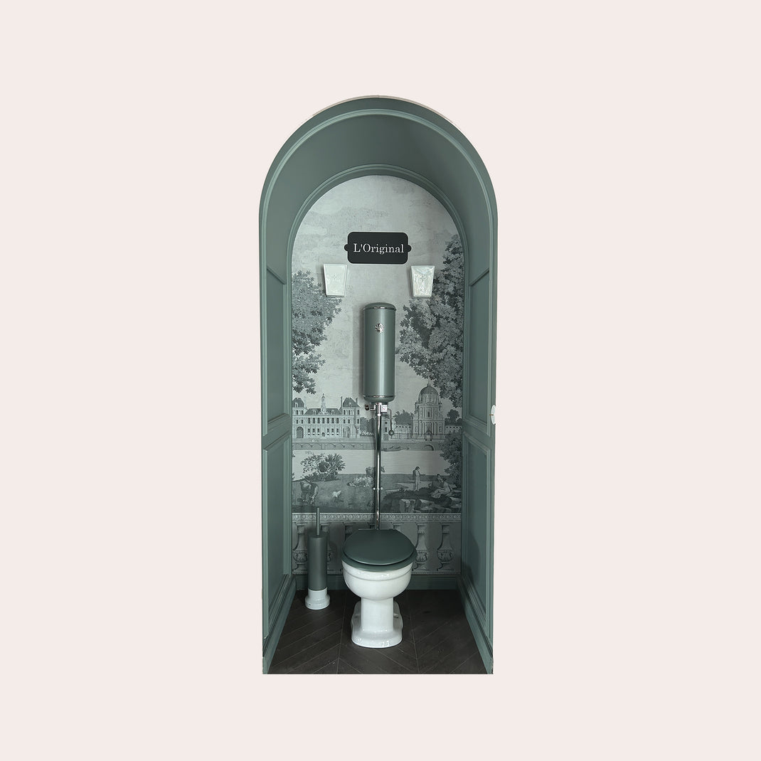 WC rétro - L'Original Griffon - réservoir haut - Fabriqué en France